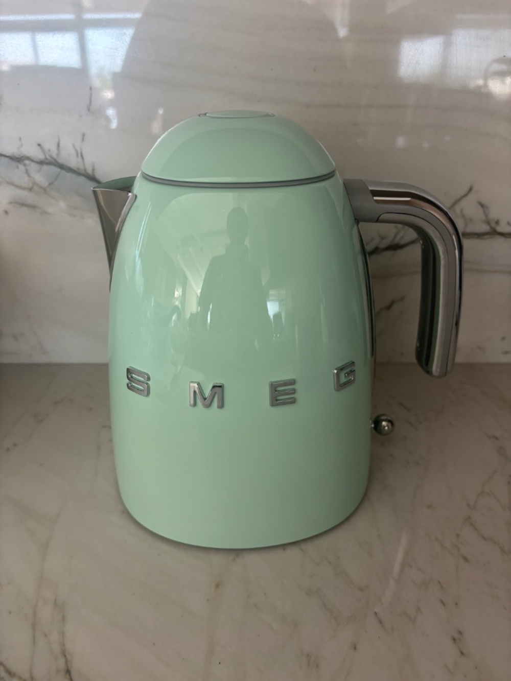 Smeg Electric Kettle KLF03 - Green USED BASE IS MISSING